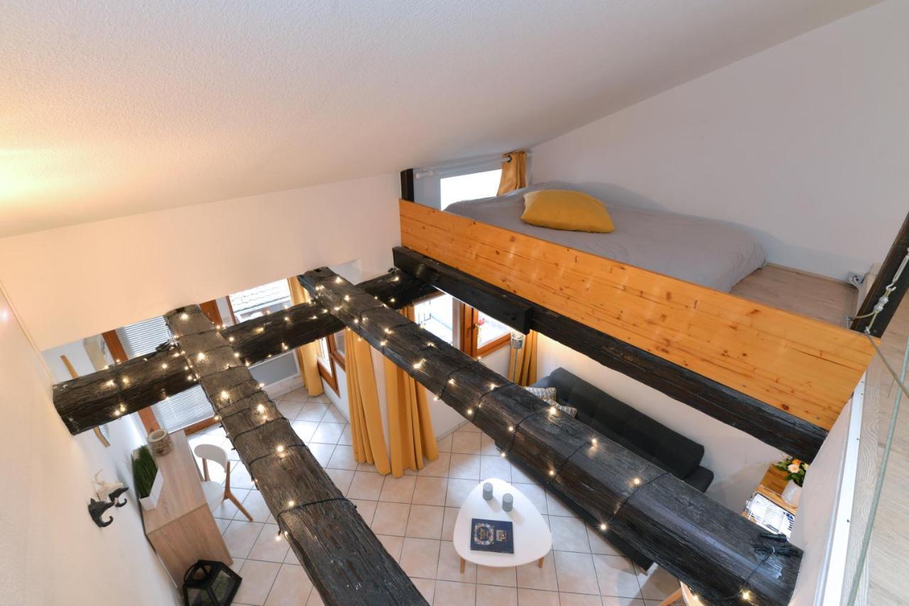 Appartement La Terrasse Sur Cour Colmar Exteriör bild