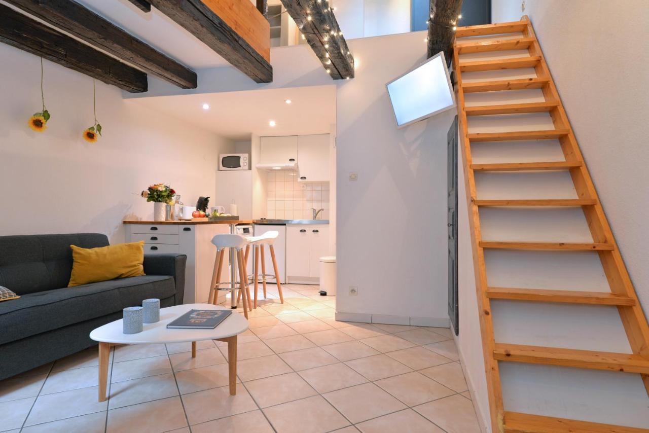 Appartement La Terrasse Sur Cour Colmar Exteriör bild