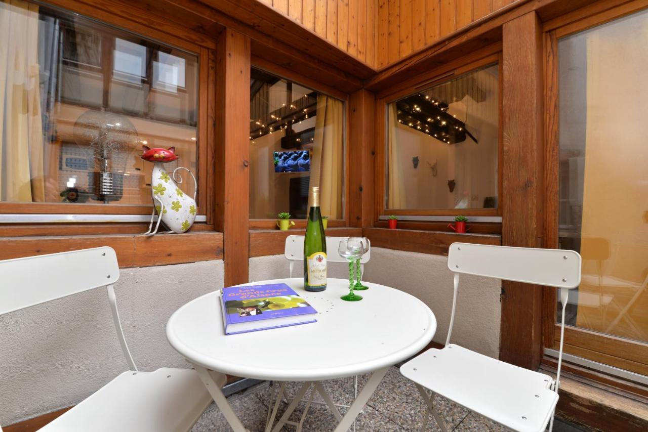 Appartement La Terrasse Sur Cour Colmar Exteriör bild
